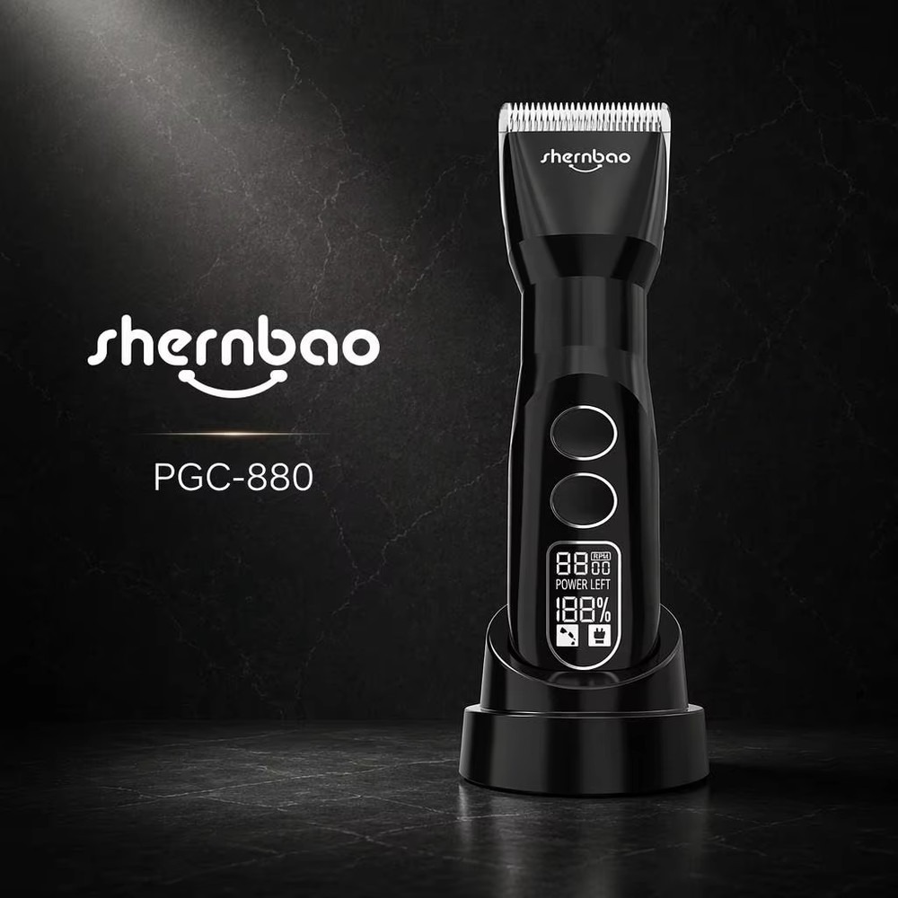 Hair Clipper - Shernbao PGC-880 D Serisi Kablosuz, Şarj