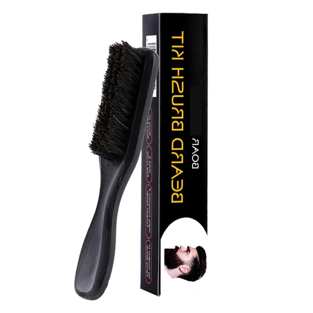 Mens Grooming Travel Kit - Erkekler için Sakal Fırçası ve Tarak