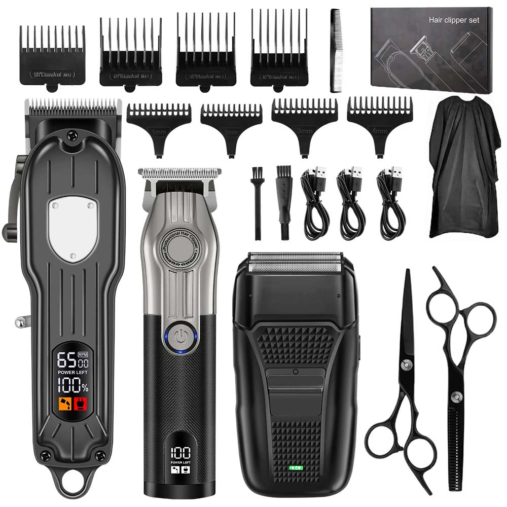 Electric Shaver Rotary - Erkekler için Profesyonel Berber Saç Kesme